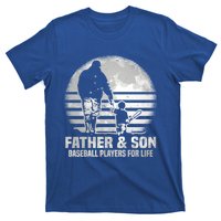 Father And Son Baseball Matching Dad Son Gift T-Shirt