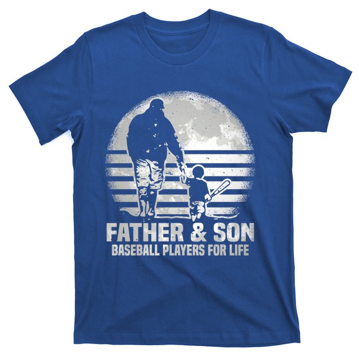 Father And Son Baseball Matching Dad Son Gift T-Shirt