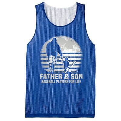 Father And Son Baseball Matching Dad Son Gift Mesh Reversible Basketball Jersey Tank