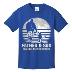 Father And Son Baseball Matching Dad Son Gift Kids T-Shirt