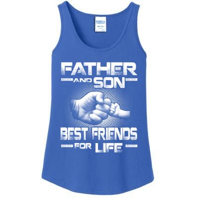 Father And Son Best Friend For Life Funny Fathers Day Great Gift Ladies Essential Tank