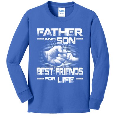 Father And Son Best Friend For Life Funny Fathers Day Great Gift Kids Long Sleeve Shirt