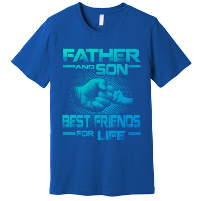 Father And Son Best Friend For Life Funny Fathers Day Great Gift Premium T-Shirt