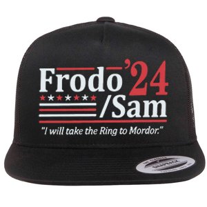 Frodo And Sam 2024 Flat Bill Trucker Hat