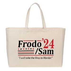 Frodo And Sam 2024 Cotton Canvas Jumbo Tote