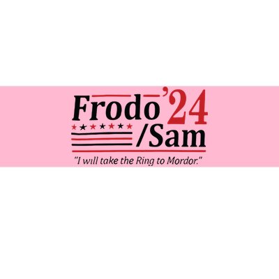 Frodo And Sam 2024 Bumper Sticker