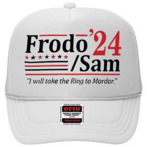 Frodo And Sam 2024 High Crown Mesh Back Trucker Hat