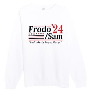 Frodo And Sam 2024 Premium Crewneck Sweatshirt