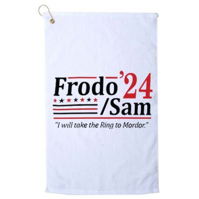 Frodo And Sam 2024 Platinum Collection Golf Towel