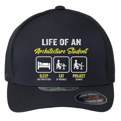 Funny Architecture Student For Architects Lover  Flexfit Unipanel Trucker Cap