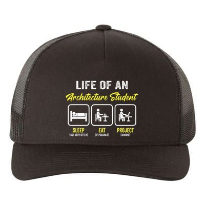 Funny Architecture Student For Architects Lover  Yupoong Adult 5-Panel Trucker Hat