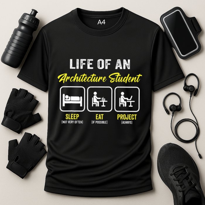 Funny Architecture Student For Architects Lover  Performance Shirt