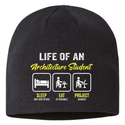 Funny Architecture Student For Architects Lover  Sustainable Beanie