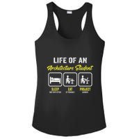 Funny Architecture Student For Architects Lover  Ladies PosiCharge Competitor Racerback Tank