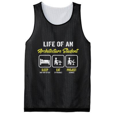 Funny Architecture Student For Architects Lover  Mesh Reversible Basketball Jersey Tank