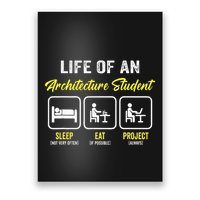 Funny Architecture Student For Architects Lover  Poster