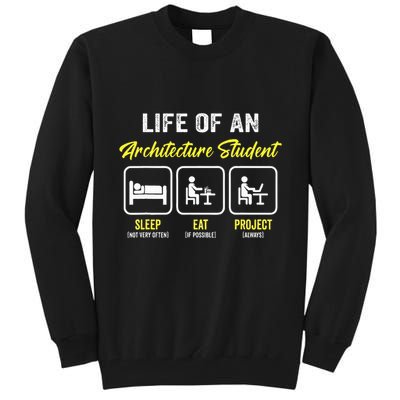 Funny Architecture Student For Architects Lover  Tall Sweatshirt