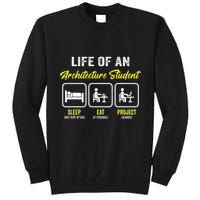 Funny Architecture Student For Architects Lover  Tall Sweatshirt