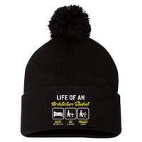 Funny Architecture Student For Architects Lover  Pom Pom 12in Knit Beanie