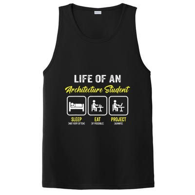 Funny Architecture Student For Architects Lover  PosiCharge Competitor Tank