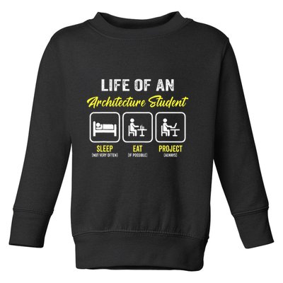 Funny Architecture Student For Architects Lover  Toddler Sweatshirt