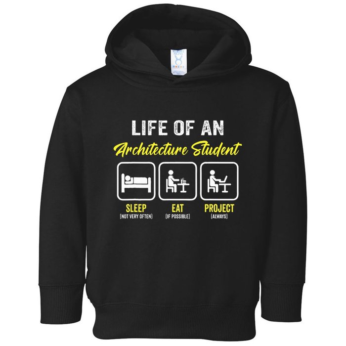 Funny Architecture Student For Architects Lover  Toddler Hoodie