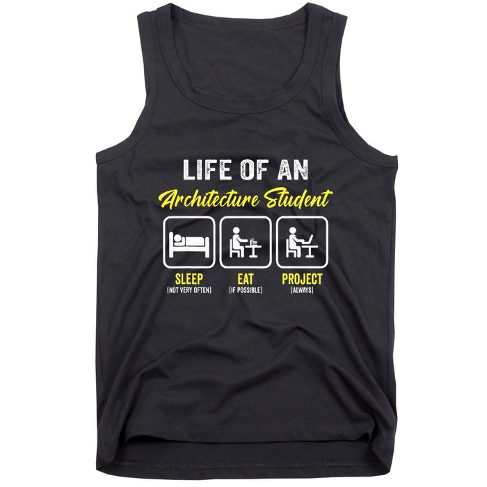 Funny Architecture Student For Architects Lover  Tank Top