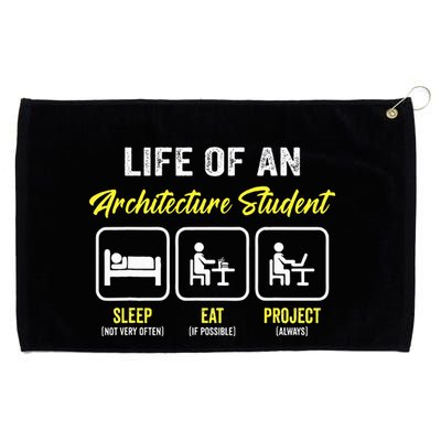 Funny Architecture Student For Architects Lover  Grommeted Golf Towel