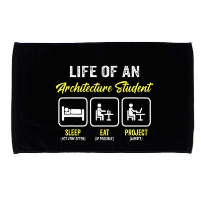 Funny Architecture Student For Architects Lover  Microfiber Hand Towel