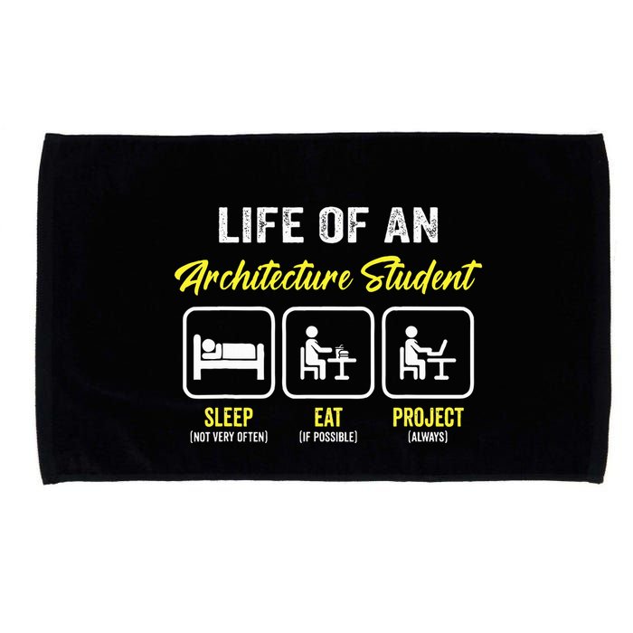 Funny Architecture Student For Architects Lover  Microfiber Hand Towel