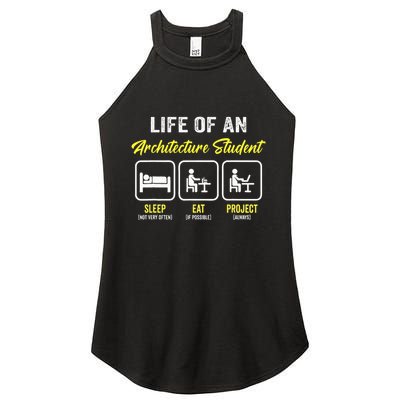 Funny Architecture Student For Architects Lover  Women's Perfect Tri Rocker Tank