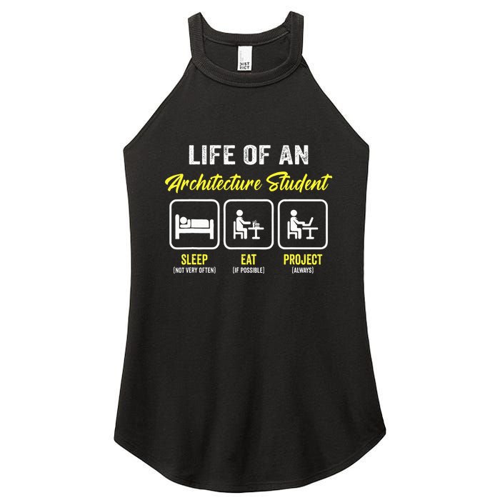 Funny Architecture Student For Architects Lover  Women's Perfect Tri Rocker Tank