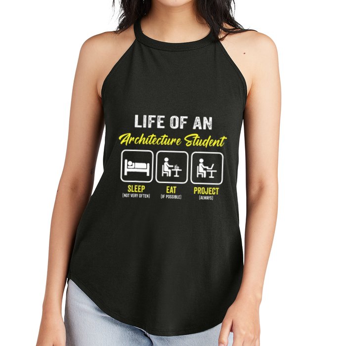 Funny Architecture Student For Architects Lover  Women's Perfect Tri Rocker Tank