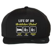 Funny Architecture Student For Architects Lover  Wool Snapback Cap