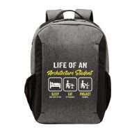 Funny Architecture Student For Architects Lover  Vector Backpack
