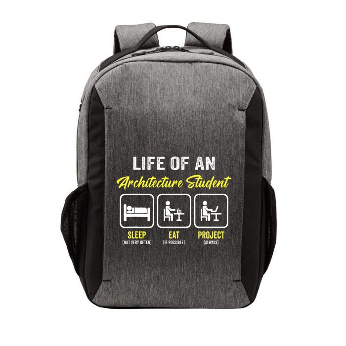 Funny Architecture Student For Architects Lover  Vector Backpack