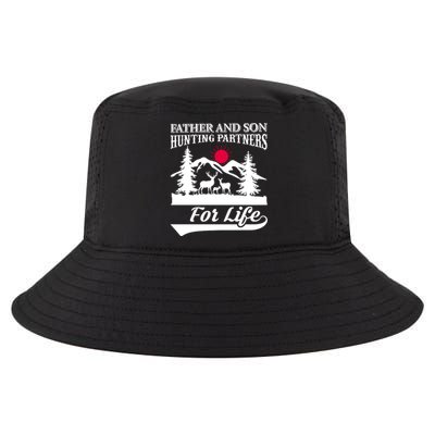 Father And Son Hunting Partners For Life Cool Comfort Performance Bucket Hat