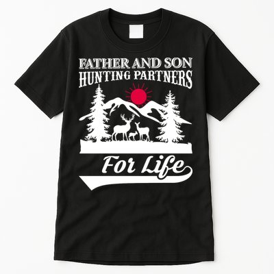 Father And Son Hunting Partners For Life Tall T-Shirt
