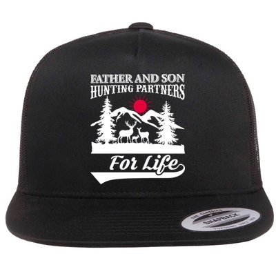 Father And Son Hunting Partners For Life Flatbill Hat
