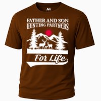 Father And Son Hunting Partners For Life Cooling Performance Crew T-Shirt
