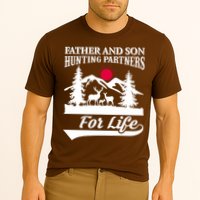 Father And Son Hunting Partners For Life Cooling Performance Crew T-Shirt