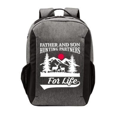 Father And Son Hunting Partners For Life Vector Backpack