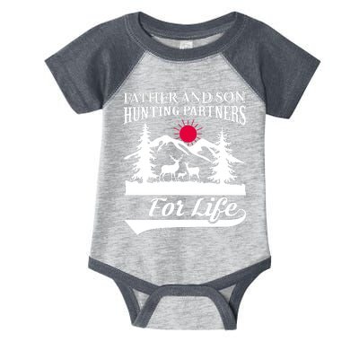 Father And Son Hunting Partners For Life Infant Baby Jersey Bodysuit