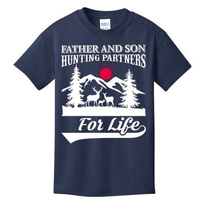 Father And Son Hunting Partners For Life Kids T-Shirt