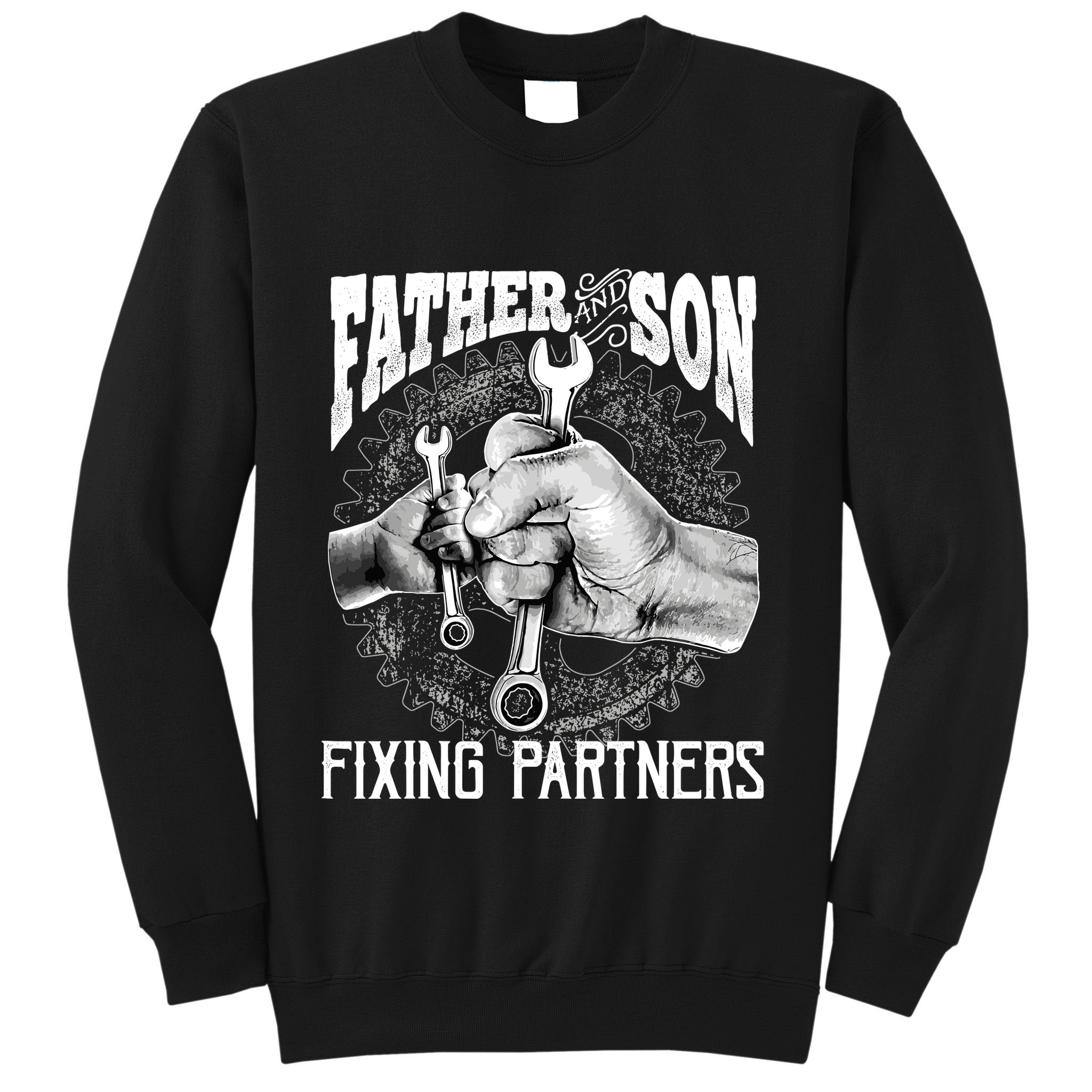Father And Son Mechanic Mechanic FatherS Day Gift Sweatshirt