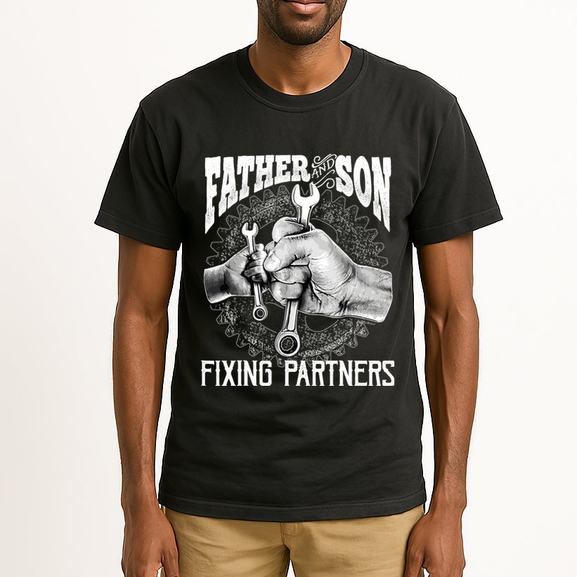 Father And Son Mechanic Mechanic FatherS Day Gift Tall T-Shirt