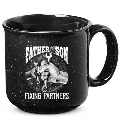 Father And Son Mechanic Mechanic FatherS Day Gift 15oz Campfire Ceramic Mug