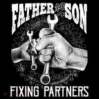Father And Son Mechanic Mechanic FatherS Day Gift Flatbill Hat