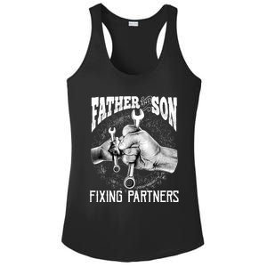 Father And Son Mechanic Mechanic FatherS Day Gift Ladies PosiCharge Competitor Racerback Tank