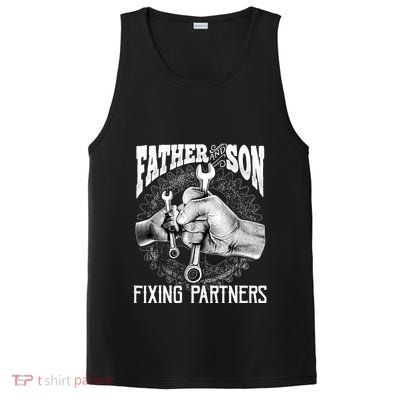 Father And Son Mechanic Mechanic FatherS Day Gift PosiCharge Competitor Tank